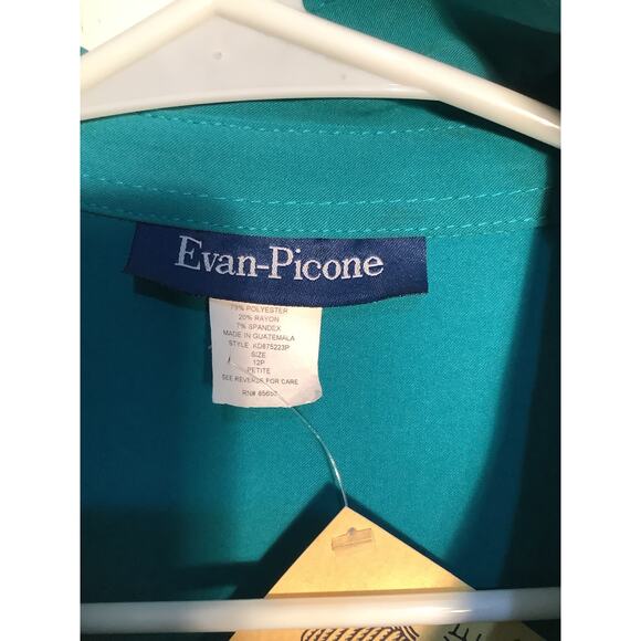 Evan-Picone Vintage Button Down Shirt - Picture 2 of 3